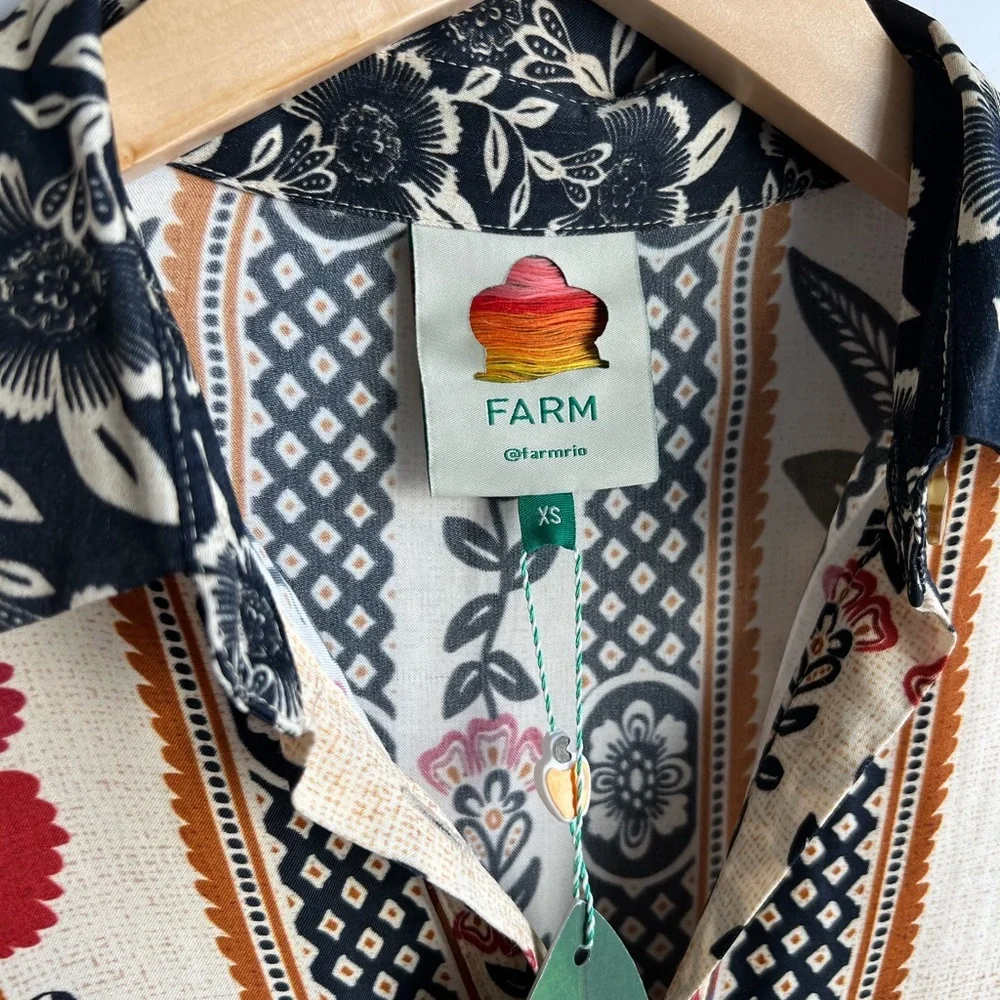 ❌ SOLD ❌ FARM RIO Romantic Garden Mini Dress - Picture 8 of 12